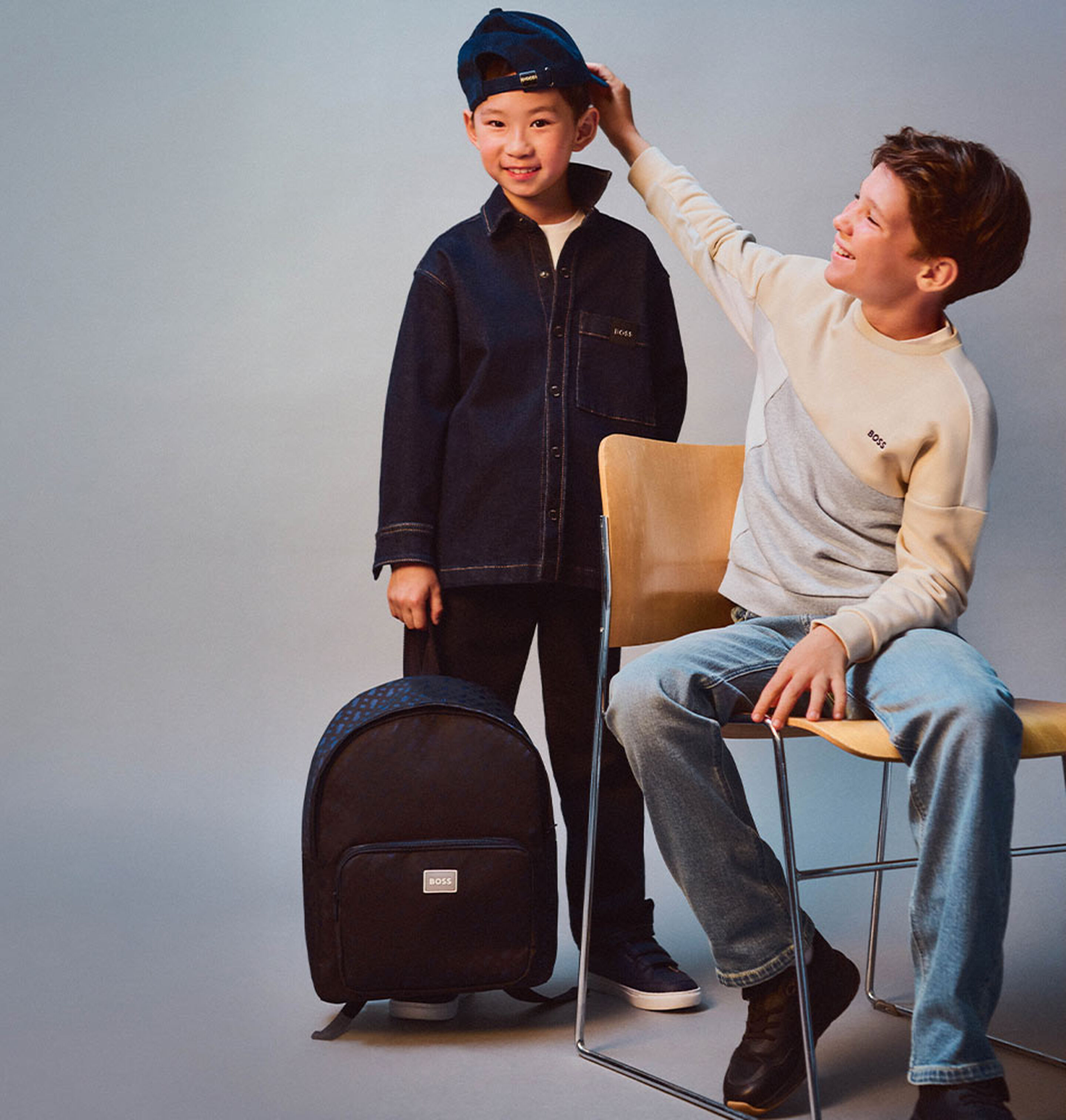 clothes for kids hugo boss  karl lagerfeld on kids around